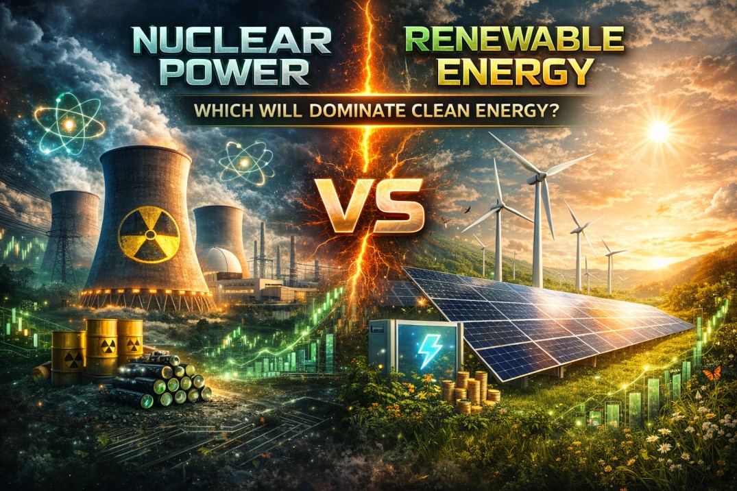 Nuclear Power vs Renewable Energy